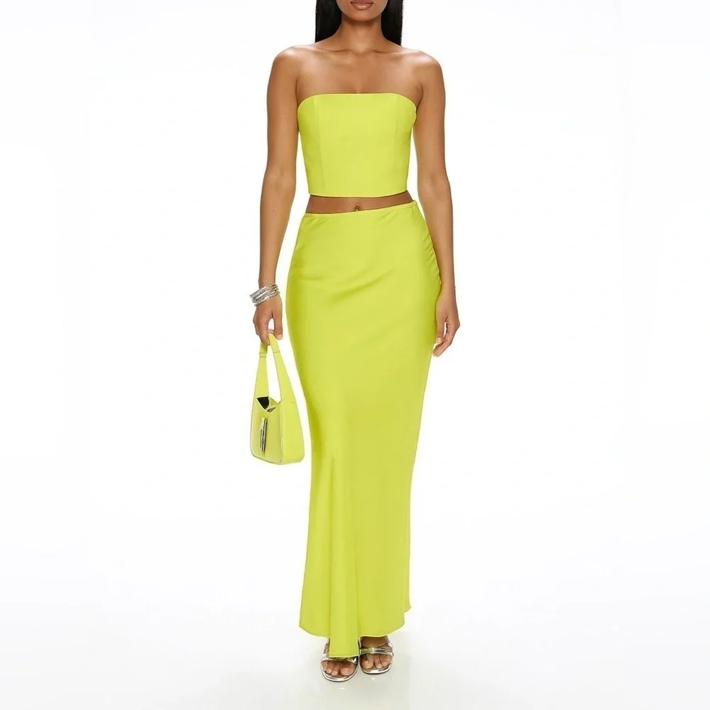 Cin Cin Cupid Bustier & Maxi Skirt Set NWT Size Small
